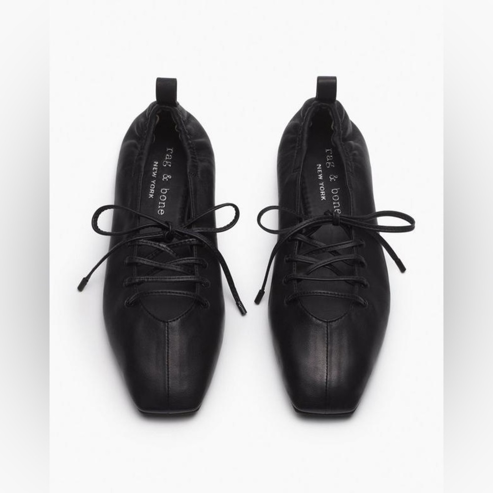 Rag & Bone Sophia Leather Ballet Flats